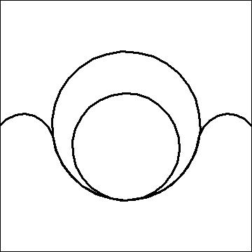 (image for) Circles on Circles Diamond 2 p2p-L03309*